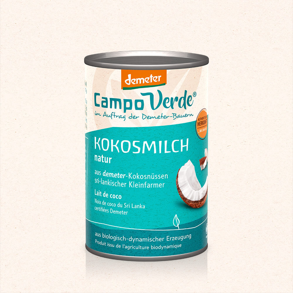 Kokosmilch, natur