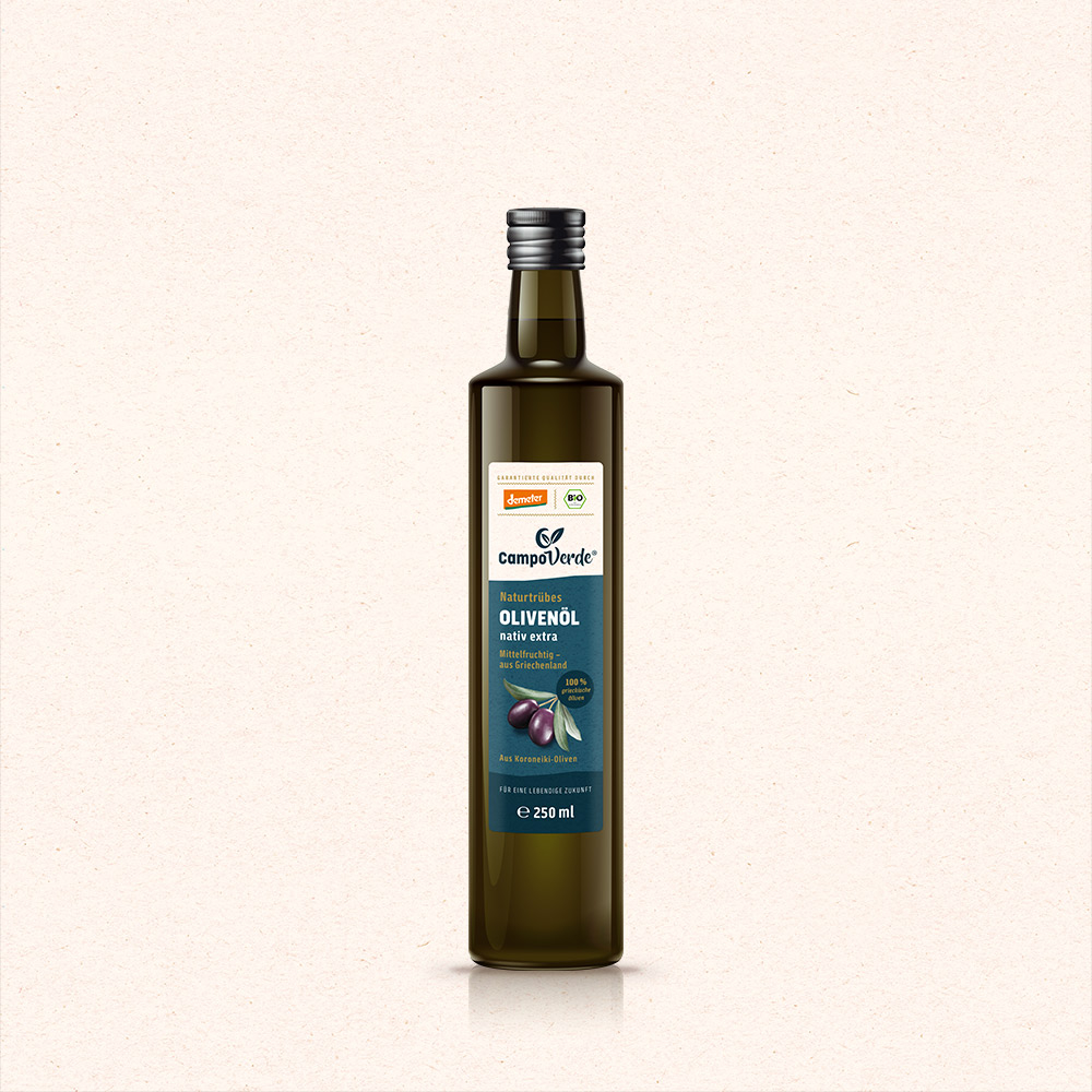 NEU: Naturtrübes Olivenöl, nativ extra, aus Griechenland