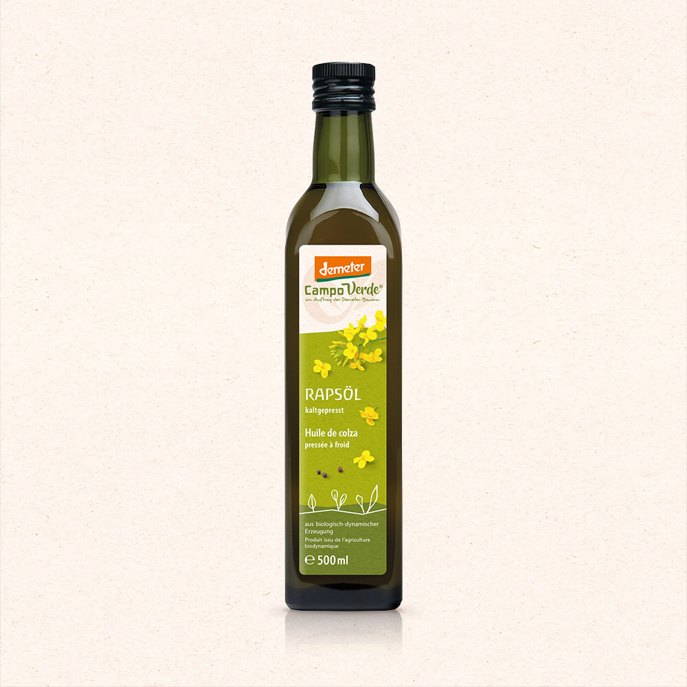 Rapsöl, kaltgepresst