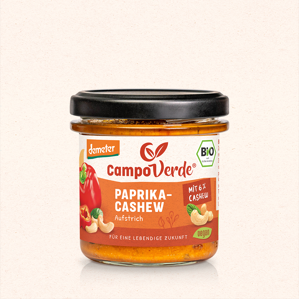 Aufstrich Paprika-Cashew