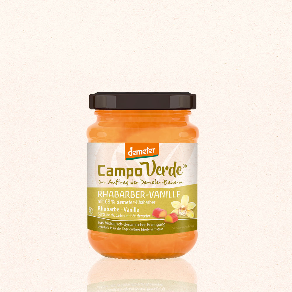 Aufstrich Rhabarber-Vanille